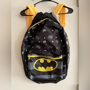 BATMAN backpack with hood